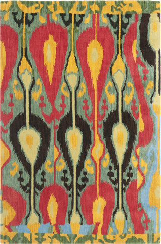 Safavieh Ikat Ikt222 Blue/Green Area Rug main image