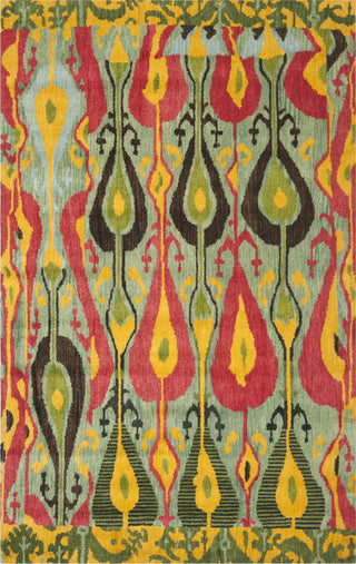 Safavieh Ikat Ikt222 Blue/Green Area Rug Main