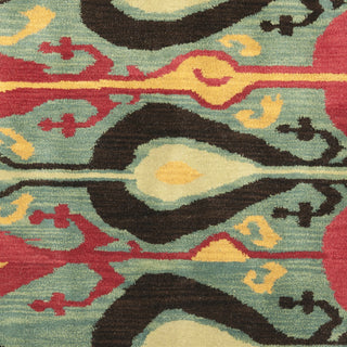 Safavieh Ikat Ikt222 Blue/Green Area Rug 