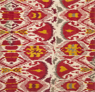 Safavieh Ikat Ikt226 Ivory/Red Area Rug Square