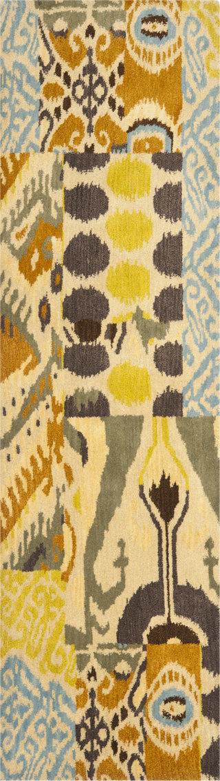 Safavieh Ikat Ikt228 Beige Area Rug Runner