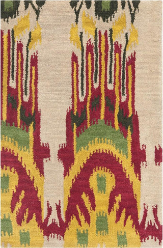 Safavieh Ikat Ikt464 Beige/Yellow Area Rug 