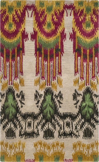 Safavieh Ikat Ikt464 Beige/Yellow Area Rug main image