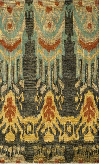 Safavieh Ikat Ikt464 Olive/Gold Area Rug main image