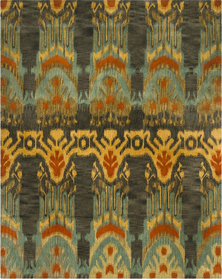 Safavieh Ikat Ikt464 Olive/Gold Area Rug Main