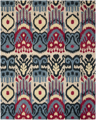 Safavieh Ikat Ikt466 Beige/Blue Area Rug Main