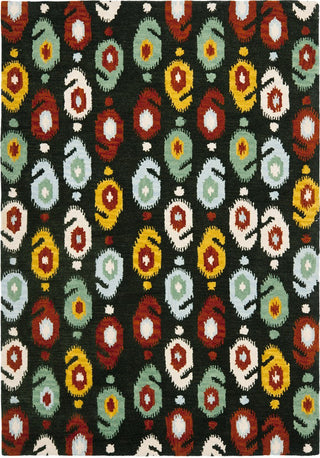 Safavieh Ikat Ikt471 Charcoal/Multi Area Rug main image