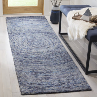 Safavieh Ikat Ikt633 Dark Blue/Multi Area Rug Room Scene