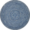 Safavieh Ikat Ikt633 Dark Blue/Multi Area Rug Round