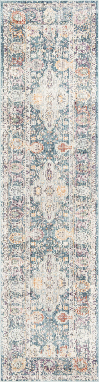 Safavieh Illusion ILL704K Teal/Cream Area Rug 