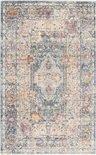 Safavieh Illusion ILL704K Teal/Cream Area Rug 