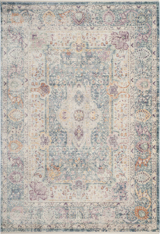 Safavieh Illusion ILL704K Teal/Cream Area Rug main image