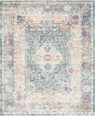 Safavieh Illusion ILL704K Teal/Cream Area Rug 