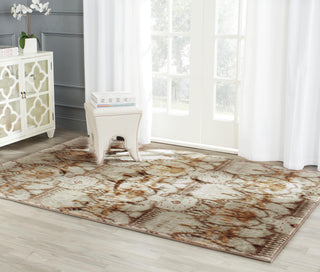 Safavieh Infinity INF553F Green/Brown Area Rug 