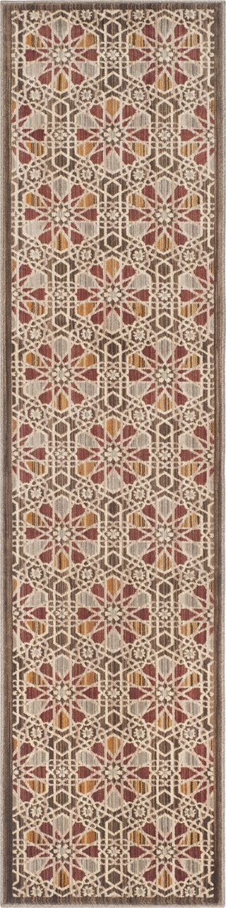 Safavieh Infinity INF560B Brown/Beige Area Rug 