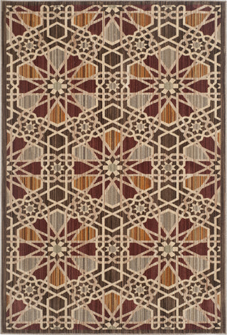 Safavieh Infinity INF560B Brown/Beige Area Rug main image