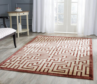 Safavieh Infinity INF587P Yellow/Red Area Rug 