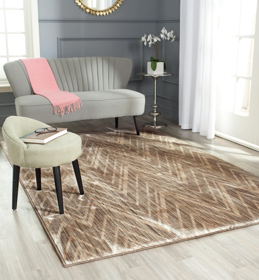 Safavieh Infinity INF588V Taupe/Beige Area Rug  Feature