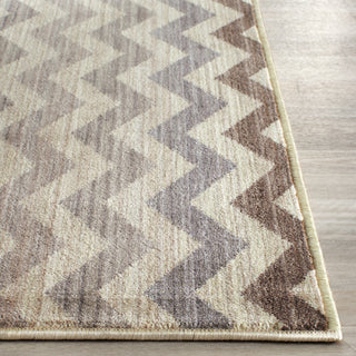 Safavieh Infinity INF591C Yellow/Brown Area Rug 