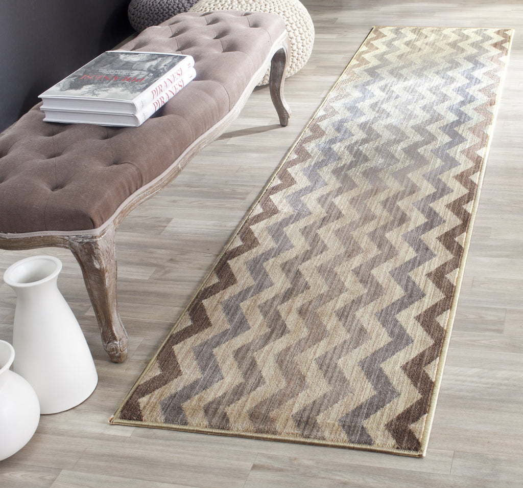 Safavieh Infinity INF591C Yellow/Brown Area Rug Incredible Rugs and Decor