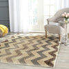 Safavieh Infinity INF591C Yellow/Brown Area Rug  Feature