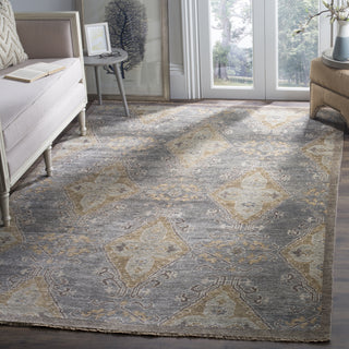 Safavieh Izmir IZM124 Charcoal/Taupe Area Rug Room Scene Feature