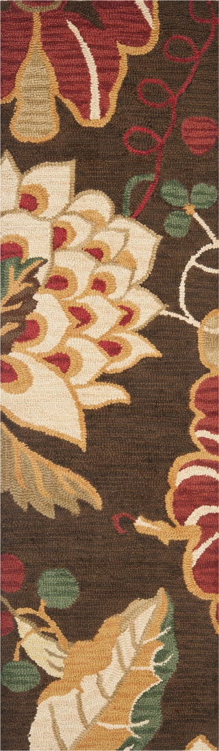 Safavieh Jardin Jar326 Brown/Multi Area Rug Runner