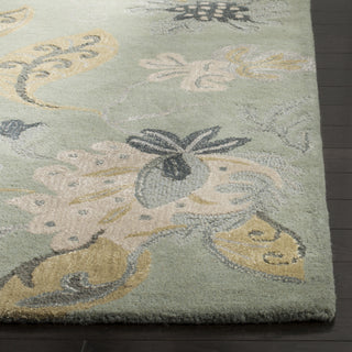 Safavieh Jardin Jar451 Light Green/Multi Area Rug Detail