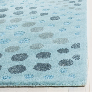 Safavieh Jardin Jar453 Blue/Grey Area Rug Detail