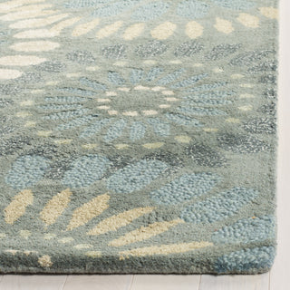 Safavieh Jardin Jar455 Grey/Blue Area Rug Detail