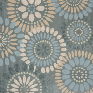 Safavieh Jardin Jar455 Grey/Blue Area Rug Square