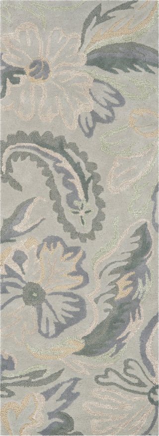 Safavieh Jardin Jar463 Grey/Dark Grey Area Rug 