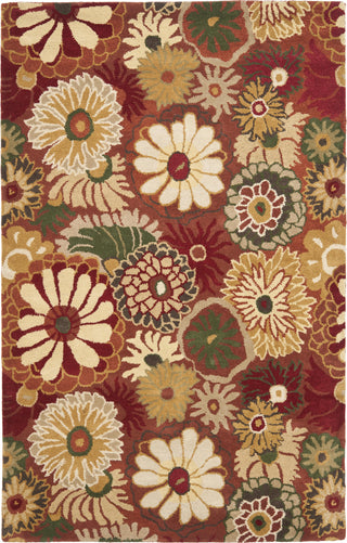 Safavieh Jardin Jar812 Orange/Multi Area Rug main image