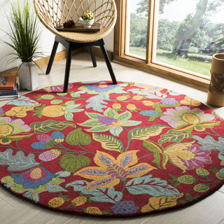 Safavieh Jardin Jar951 Red/Multi Area Rug Room Scene Feature