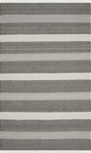 Safavieh Kilim KLM103 Grey/Black Area Rug 5' X 8'