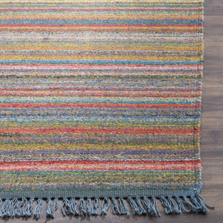 Safavieh Kilim KLM108 Blue/Orange Area Rug Detail