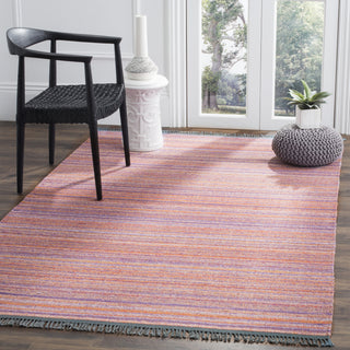 Safavieh Kilim KLM108 Purple/Rust Area Rug Room Scene