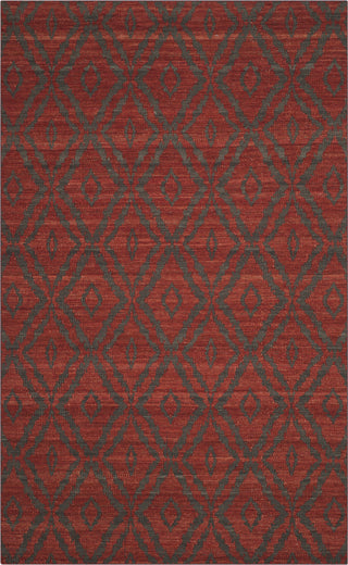 Safavieh Kilim KLM215 Rust/Grey Area Rug 5' X 8'