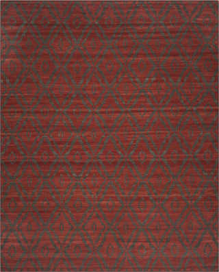 Safavieh Kilim KLM215 Rust/Grey Area Rug 8' X 10'