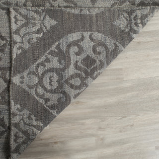 Safavieh Kilim KLM224 Grey/Dark Grey Area Rug Backing