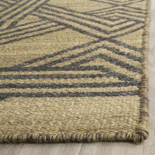 Safavieh Kilim KLM251 Olive/Grey Area Rug Detail