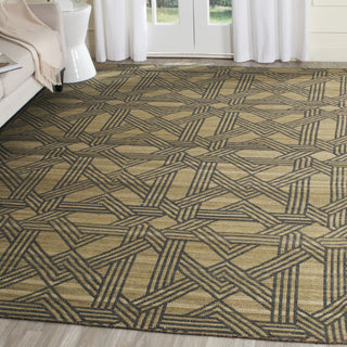 Safavieh Kilim KLM251 Olive/Grey Area Rug Room Scene