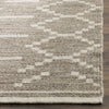 Safavieh Kilim KLM353 Grey/Ivory Area Rug Detail