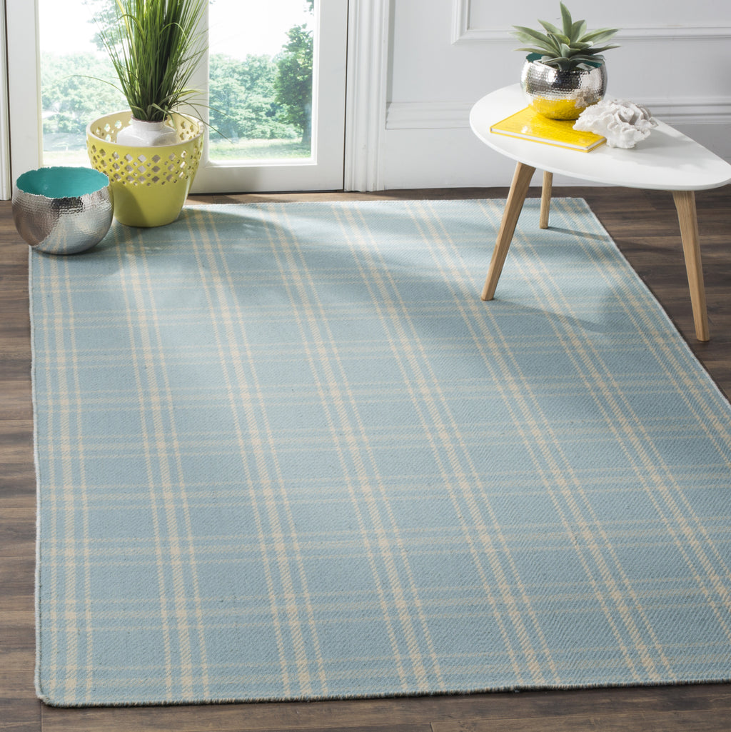 Safavieh Kilim KLM420 Light Blue/Yellow Area Rug – Incredible Rugs and ...