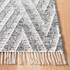 Safavieh Kilim KLM519 Black/Cream Area Rug Detail