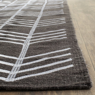 Safavieh Kilim KLM624 Charcoal Area Rug Detail