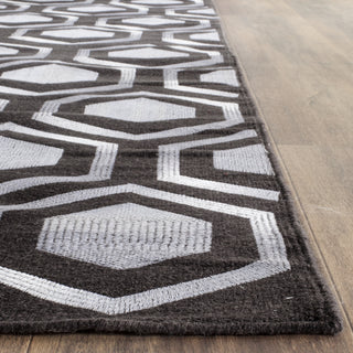 Safavieh Kilim KLM629 Charcoal Area Rug Detail