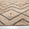 Safavieh Kilim KLM750 Natural/Charcoal Area Rug Detail