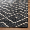 Safavieh Kilim KLM750 Charcoal/Natural Area Rug Detail