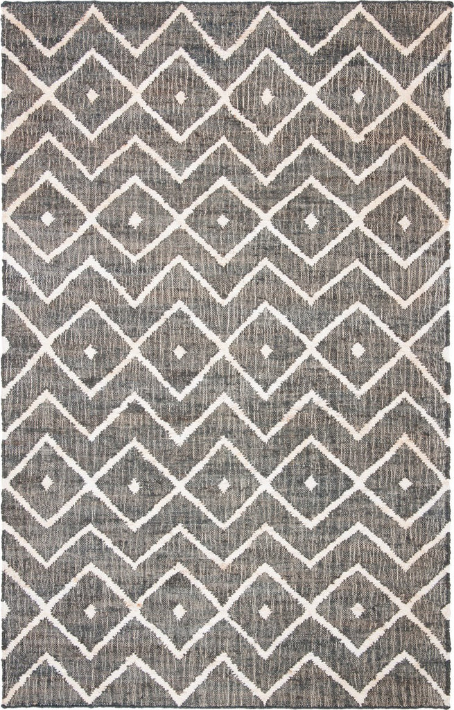 Safavieh Kilim KLM750 Charcoal/Natural Area Rug main image